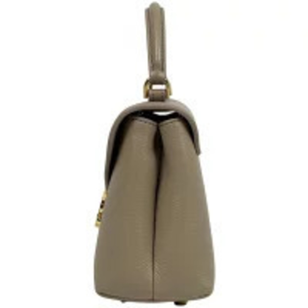 Celine Triomphe Leather 2way Nino Bag Teen Safari Shoulder Black